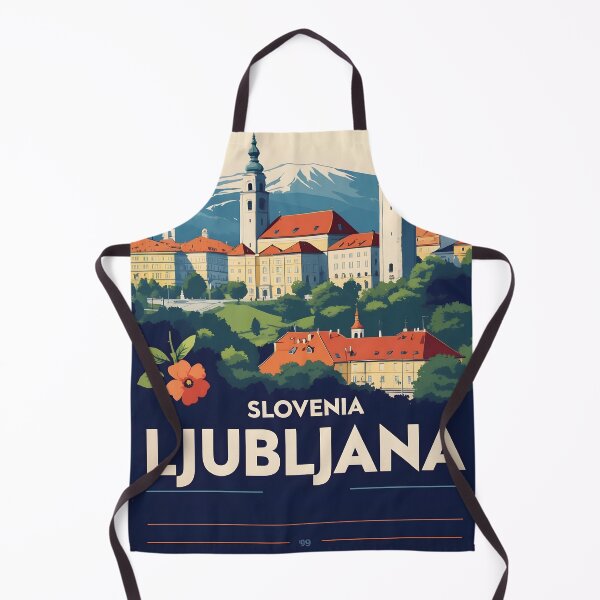 Artikelvorschau, Ljubljana, Slowenien, Vintage-Reisen, Tourismus entworfen und verkauft von TravelersGems.