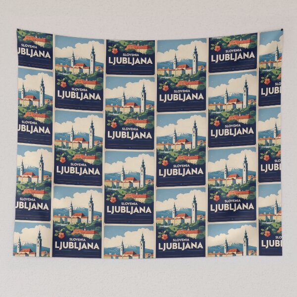 Item preview, Ljubljana Slovenia Vintage Travel Tourism designed and sold by TravelersGems.