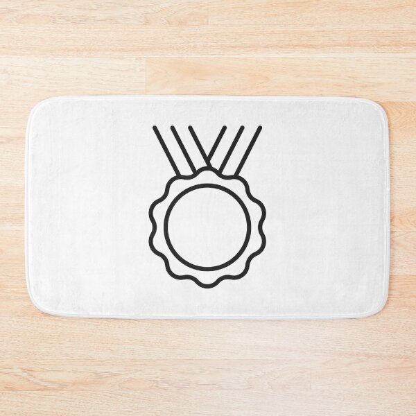 Item preview, Blank Award Medal Ribbon Line Icon designed and sold by VectorForge Studio.