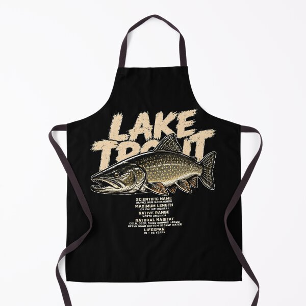 Item preview, Lake Trout Vintage Illustration Design designed and sold by rafaeltto.