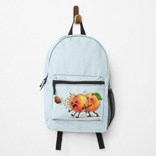 Item preview, Funny Peach Getting Hit – Unexpected Fruit Chaos designed and sold by waikibi ⭐⭐⭐⭐⭐.