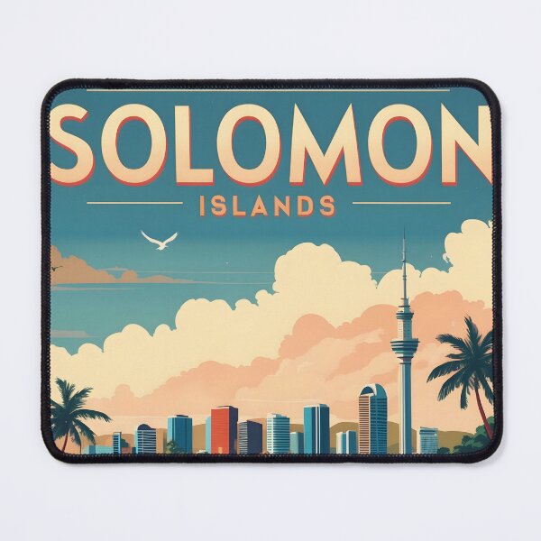 Item preview, Honiara Solomon Islands Vintage Travel designed and sold by TravelersGems.