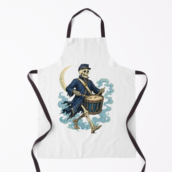 Item preview, Civil War Skeleton Drummer Gothic Military Union Soldier designed and sold by chattsuede.