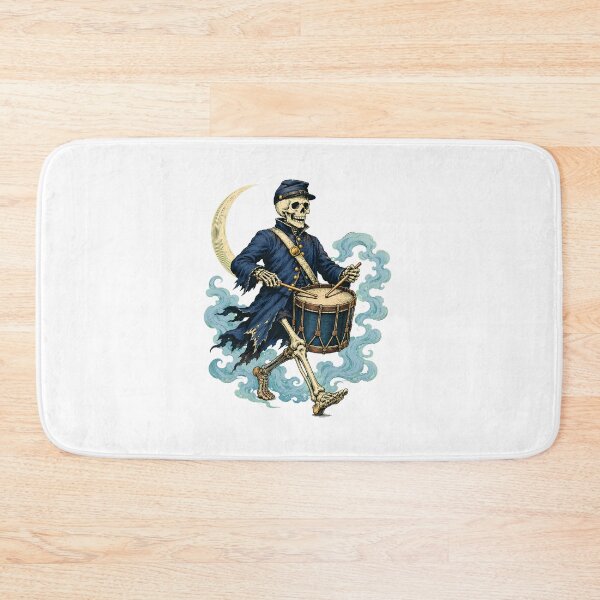 Item preview, Civil War Skeleton Drummer Gothic Military Union Soldier designed and sold by chattsuede.
