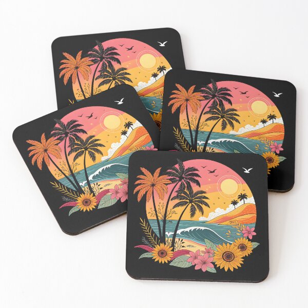 Item preview, Summer Paradise Sunset designed and sold by trendspatterns.