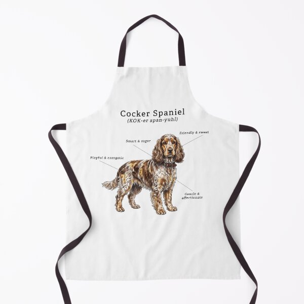 Artikelvorschau, Illustration eines Cocker Spaniels entworfen und verkauft von SUP-R-Ts.