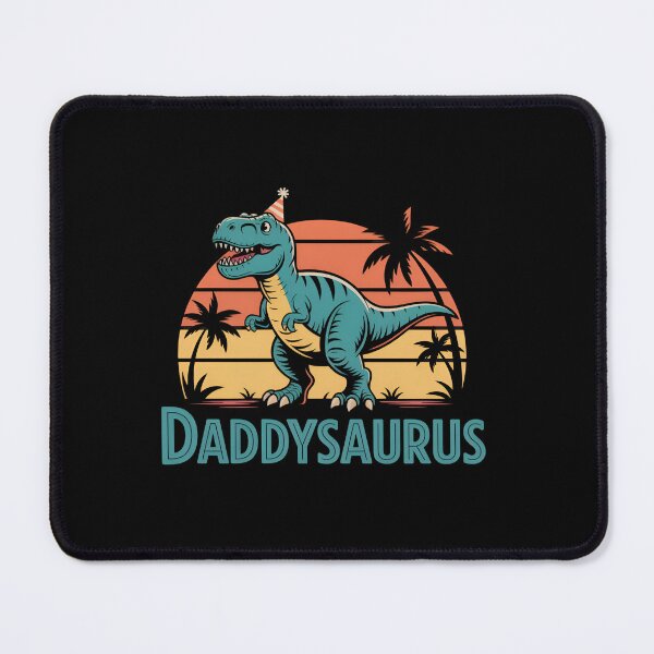 Item preview, Daddysaurus Retro T-Rex Dad designed and sold by DariaOltes.