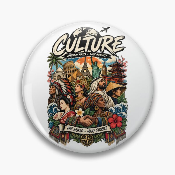 Item preview, Culture Different Roots Same Humanity Vintage World Culture Unity T-Shirt designed and sold by Cellara91.