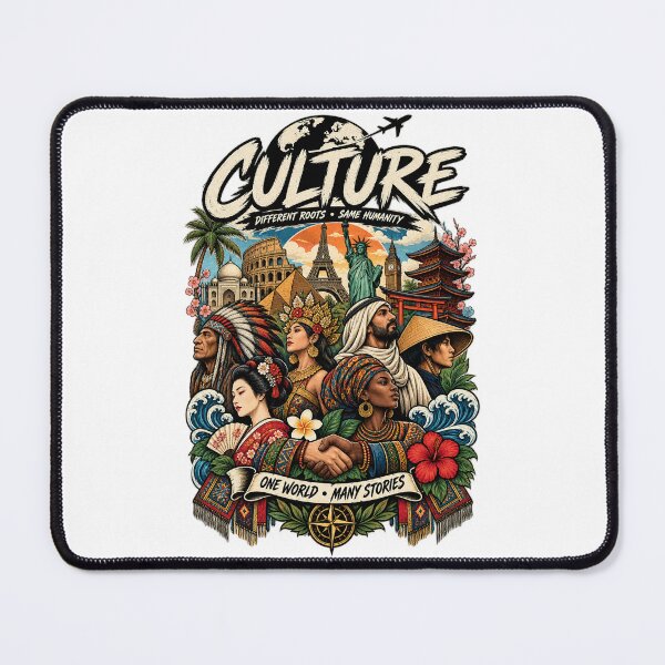 Item preview, Culture Different Roots Same Humanity Vintage World Culture Unity T-Shirt designed and sold by Cellara91.