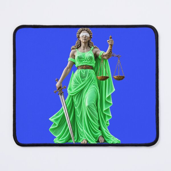 Item preview, Lady Justice Emerald Green designed and sold by MagicCrystal.