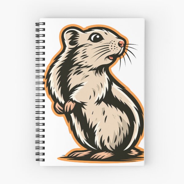 Item preview, Jerbil Charm Illustration designed and sold by ForeverPrintsOK.