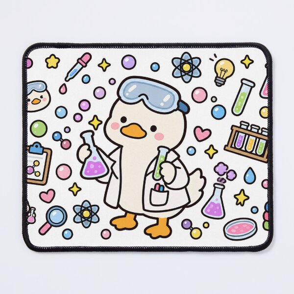 Item preview, Cute Scientist Duck Chemistry Lab Kawaii Science designed and sold by EntropyThreads.