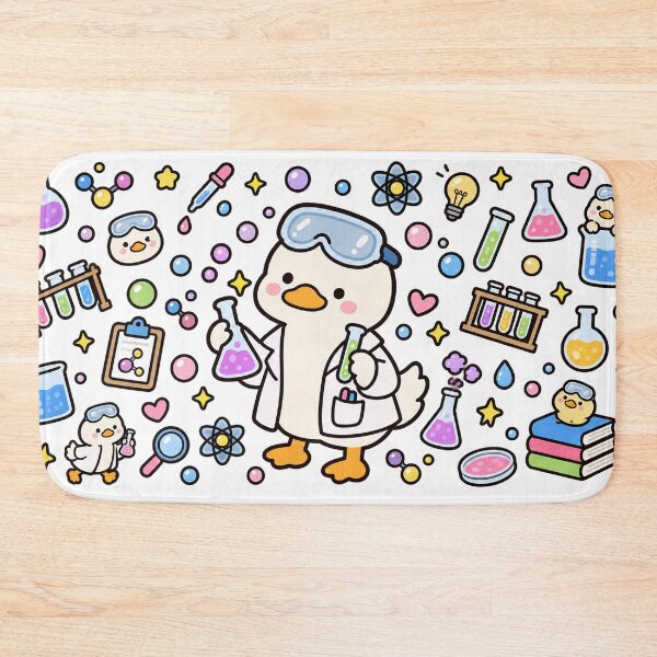 Item preview, Cute Scientist Duck Chemistry Lab Kawaii Science designed and sold by EntropyThreads.