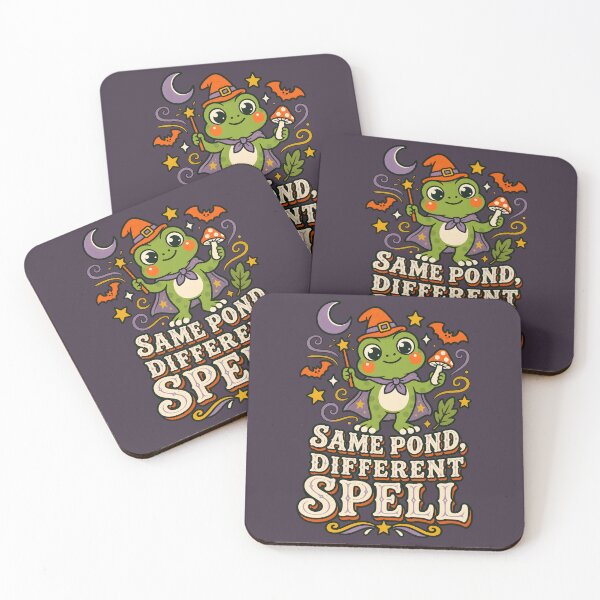 Item preview, Same Pond, Different Spell – Magical Frog Humor designed and sold by  MAD's Recreation Studio.