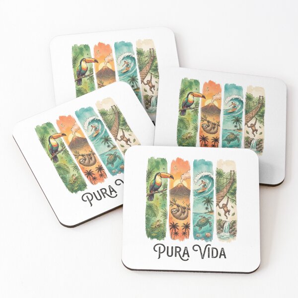 Item preview, Pura Vida Costa Rica Tropical designed and sold by Roy & Tiffany.