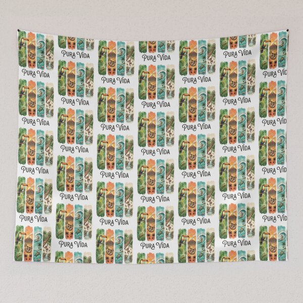 Item preview, Pura Vida Costa Rica Tropical designed and sold by Roy & Tiffany.