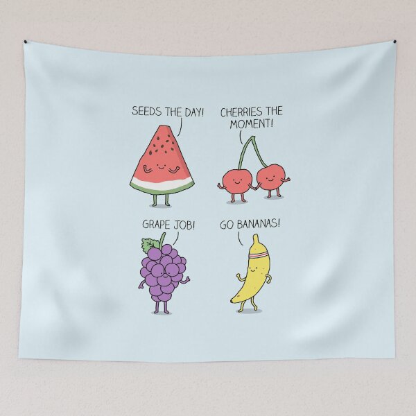 Item preview, Motivational fruits designed and sold by Milkyprint.