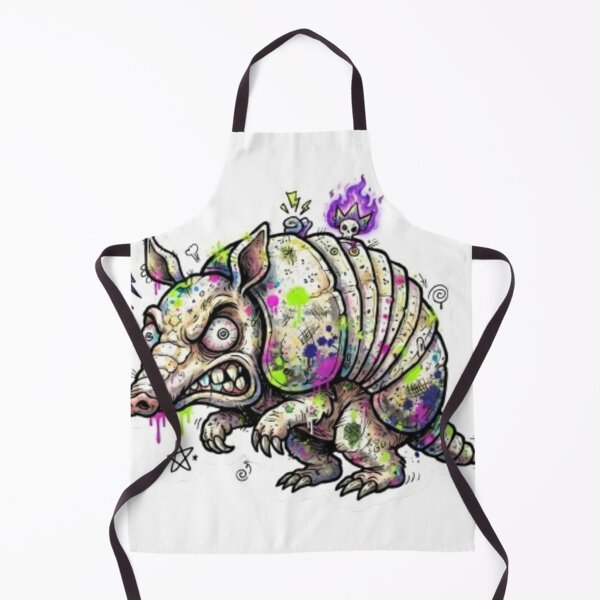 Item preview, Graffiti Punk Armadillo Street Art Sticker designed and sold by Snurly.