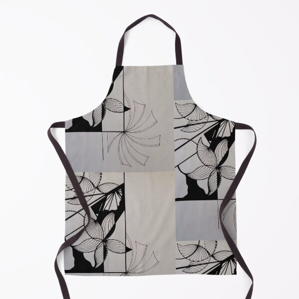 Item preview, Black and white abstract flowers designed and sold by SaMenendez11.