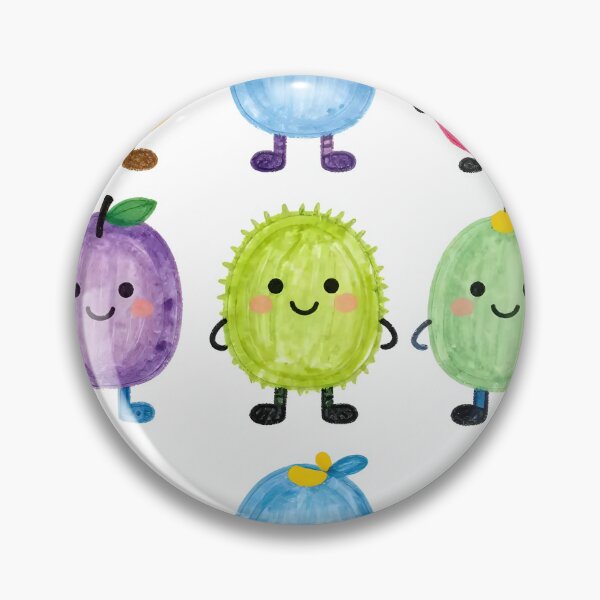Item preview, Colorful Cartoon Fruit Characters  designed and sold by Miha5.