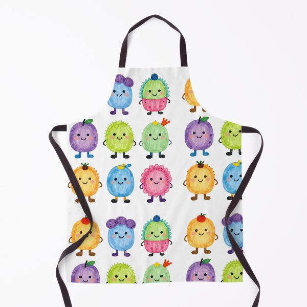 Item preview, Colorful Cartoon Fruit Characters designed and sold by Miha5.