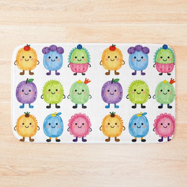Item preview, Colorful Cartoon Fruit Characters  designed and sold by Miha5.