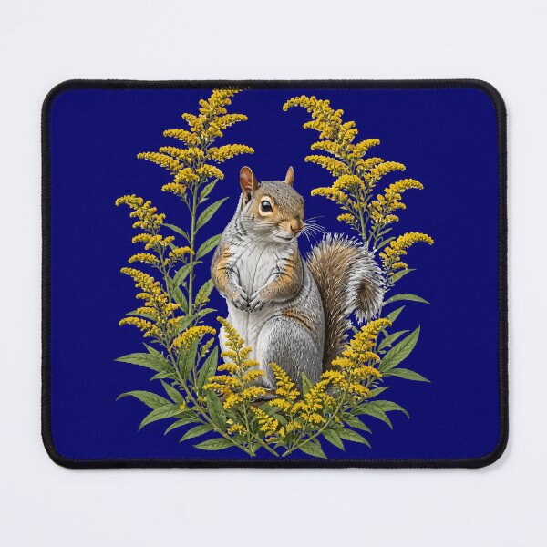 Item preview, Goldenrod and Gray Squirrel designed and sold by taiche.
