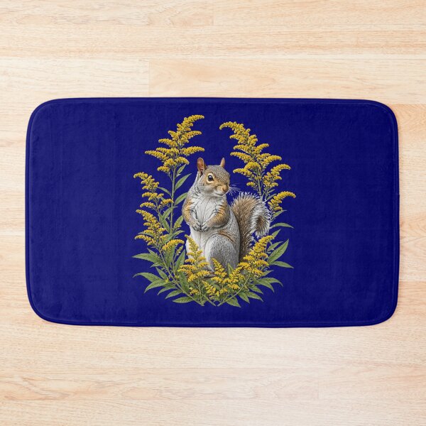 Item preview, Goldenrod and Gray Squirrel designed and sold by taiche.