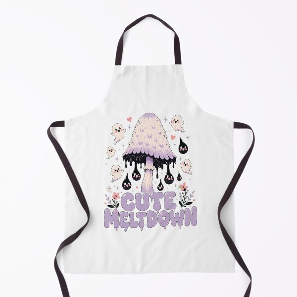 Item preview, Pastel Goth Dripping Mushroom Spooky Ghost Meltdown designed and sold by chattsuede.