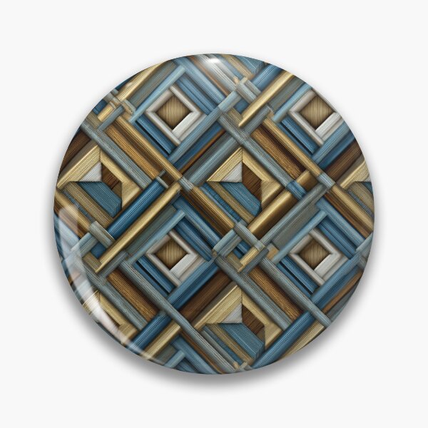 Item preview, Blue and Gold Maze designed and sold by Pixel-Lair.