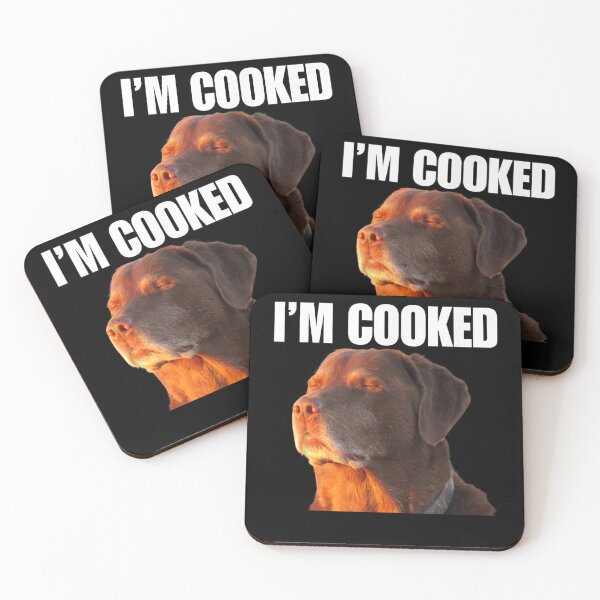 Item preview, Side eye dog meme i'm cooked designed and sold by BASKF.