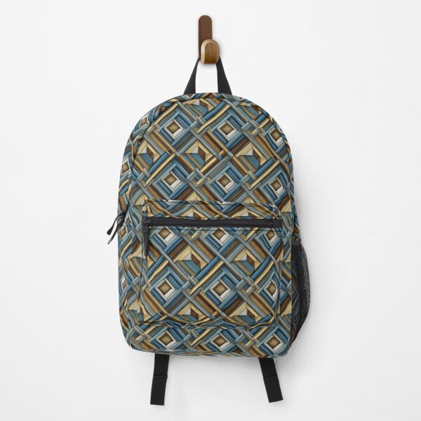 Item preview, Blue and Gold Maze designed and sold by Pixel-Lair.