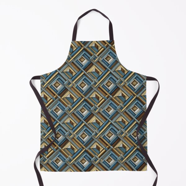 Item preview, Blue and Gold Maze designed and sold by Pixel-Lair.
