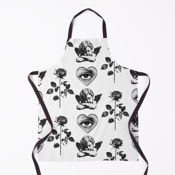 Item preview, Vintage Valentine Love Black and White Set Halftone designed and sold by HexRelic.