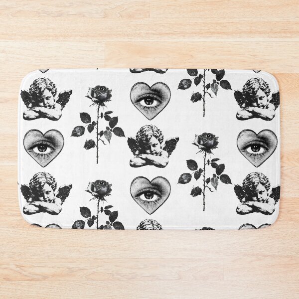 Item preview, Vintage Valentine Love Black and White Set Halftone  designed and sold by HexRelic.