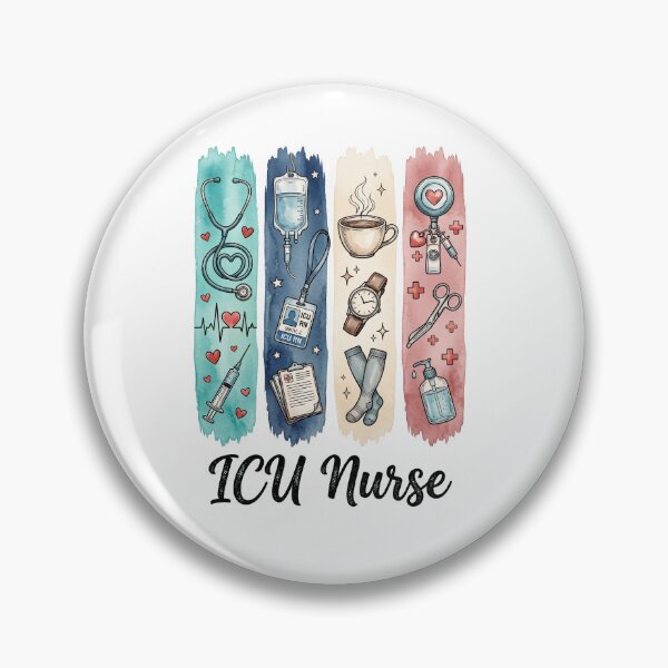 Item preview, ICU Nurse Medical Healthcare designed and sold by Tiffany Roy.