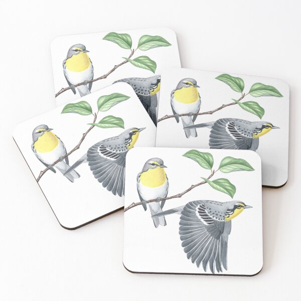 Item preview, Grace's Warbler (Setophaga graciae) designed and sold by JadaFitch.