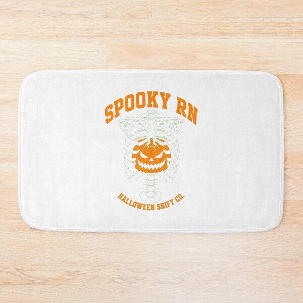 Item preview, Spooky RN Halloween Shift Skeleton Ribcage Pumpkin designed and sold by chattsuede.