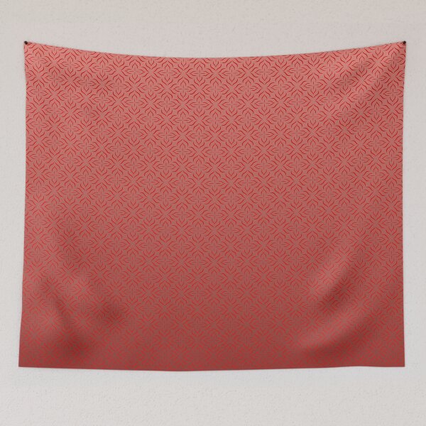 Item preview, Traditional Batik Blossom Fade – Heritage Indonesian Ombre Pattern | Red designed and sold by Frohyou.