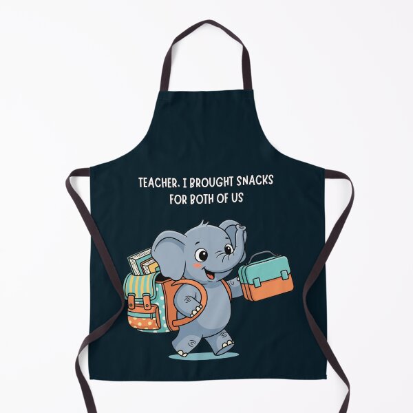 Item preview, Elephant kid - Teacher, I Brought Snacks For Both Of Us designed and sold by PGRprint.