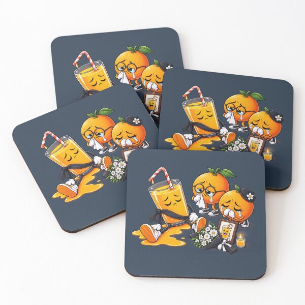 Item preview,  Funny Orange Juice Funeral – Sad Fruit Dark Humor designed and sold by waikibi ⭐⭐⭐⭐⭐.
