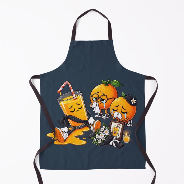 Item preview,  Funny Orange Juice Funeral – Sad Fruit Dark Humor designed and sold by waikibi ⭐⭐⭐⭐⭐.