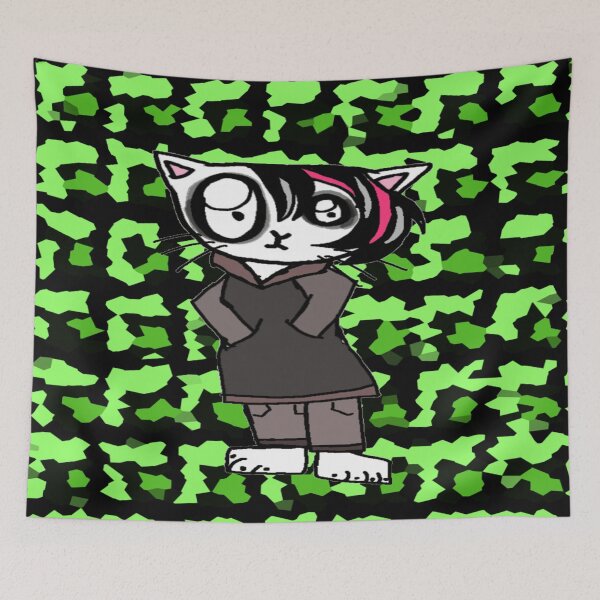 Item preview, Cool Emo Kitty  designed and sold by Rainbowland123.