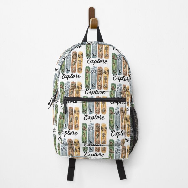 Item preview, Explore Wilderness Mountain Hiking designed and sold by Tiffany Roy.