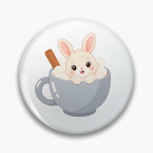 Item preview, Bunny in a Cup designed and sold by ArtNova17.