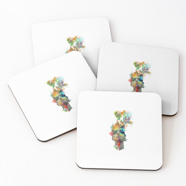 Item preview, Dreamy Watercolor Face with Birds designed and sold by gallery12.