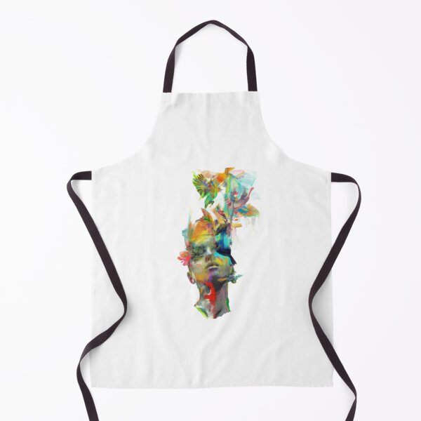 Item preview, Dreamy Watercolor Face with Birds designed and sold by gallery12.