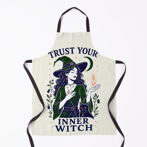 Item preview, Trust Your Inner Witch Gothic Witch Art designed and sold by MagicTheDog.