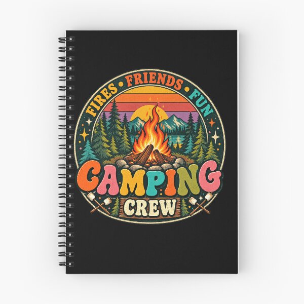 Item preview, Fires Friends Fun Camping Crew designed and sold by will freed18.