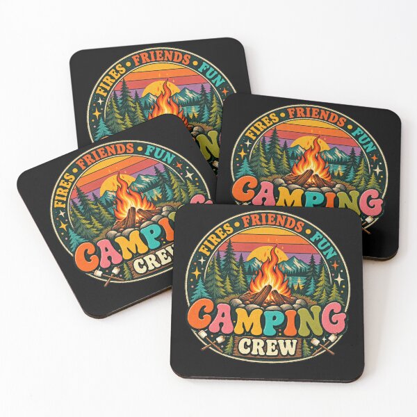Item preview, Fires Friends Fun Camping Crew designed and sold by will freed18.